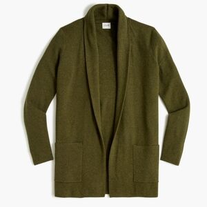 J. Crew  Chelsea sweater blazer Size XS Khaki Green